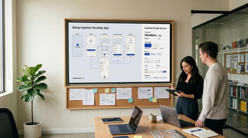 Vector UI/UX Design System Studio